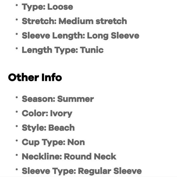 NWT Multicolor Striped Women's Swim Cover-Up 6X/30 - Picture 7 of 9